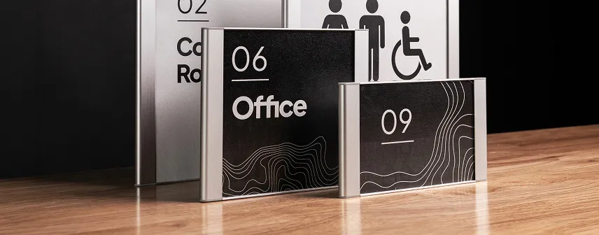 Satin Series Wall & Door Signs