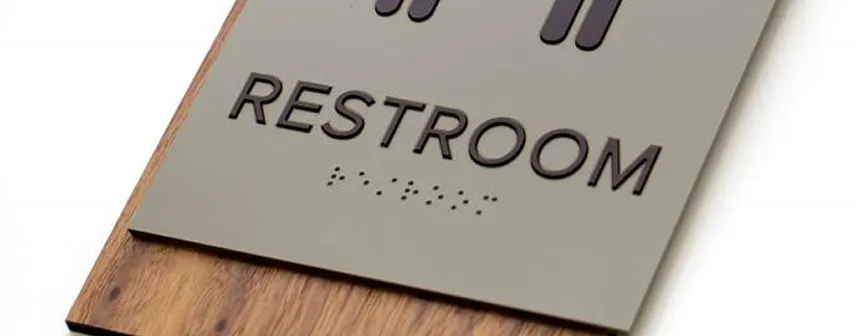 All Gender Restroom Signs
