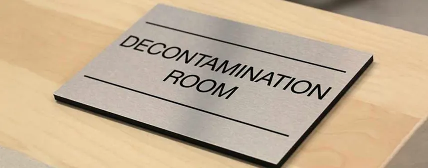 Flush Mount Office Sign