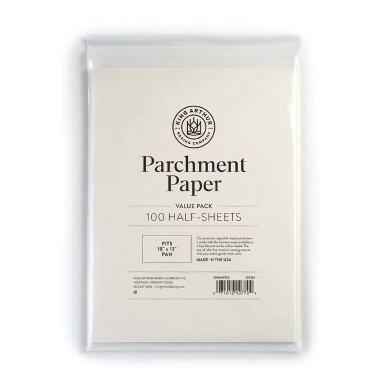 Natural Half-Sheet Baking Parchment Paper  Baking company, Baking  parchment, Baking