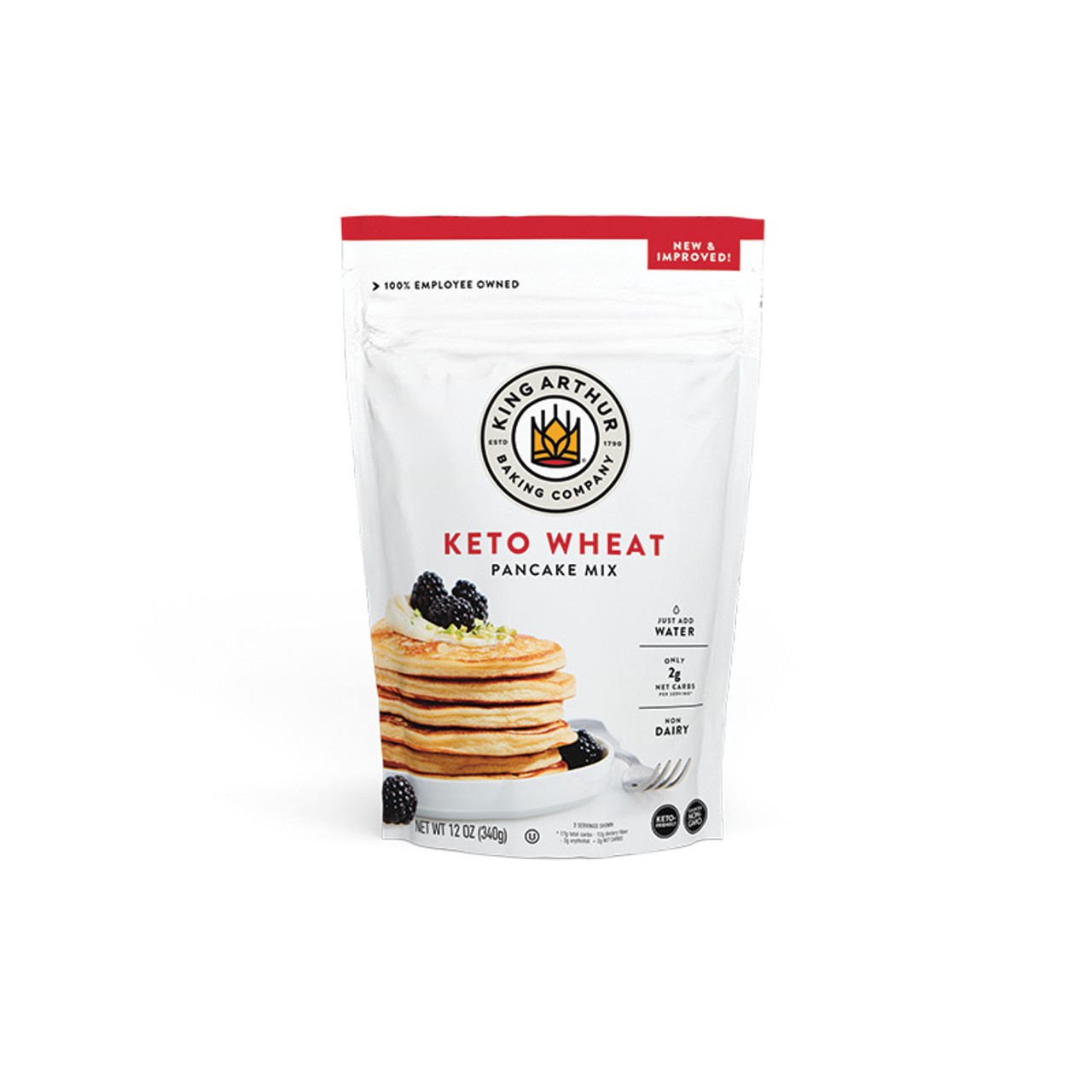 pancake* Keto Wheat Pancake Mix - King Arthur Baking Company