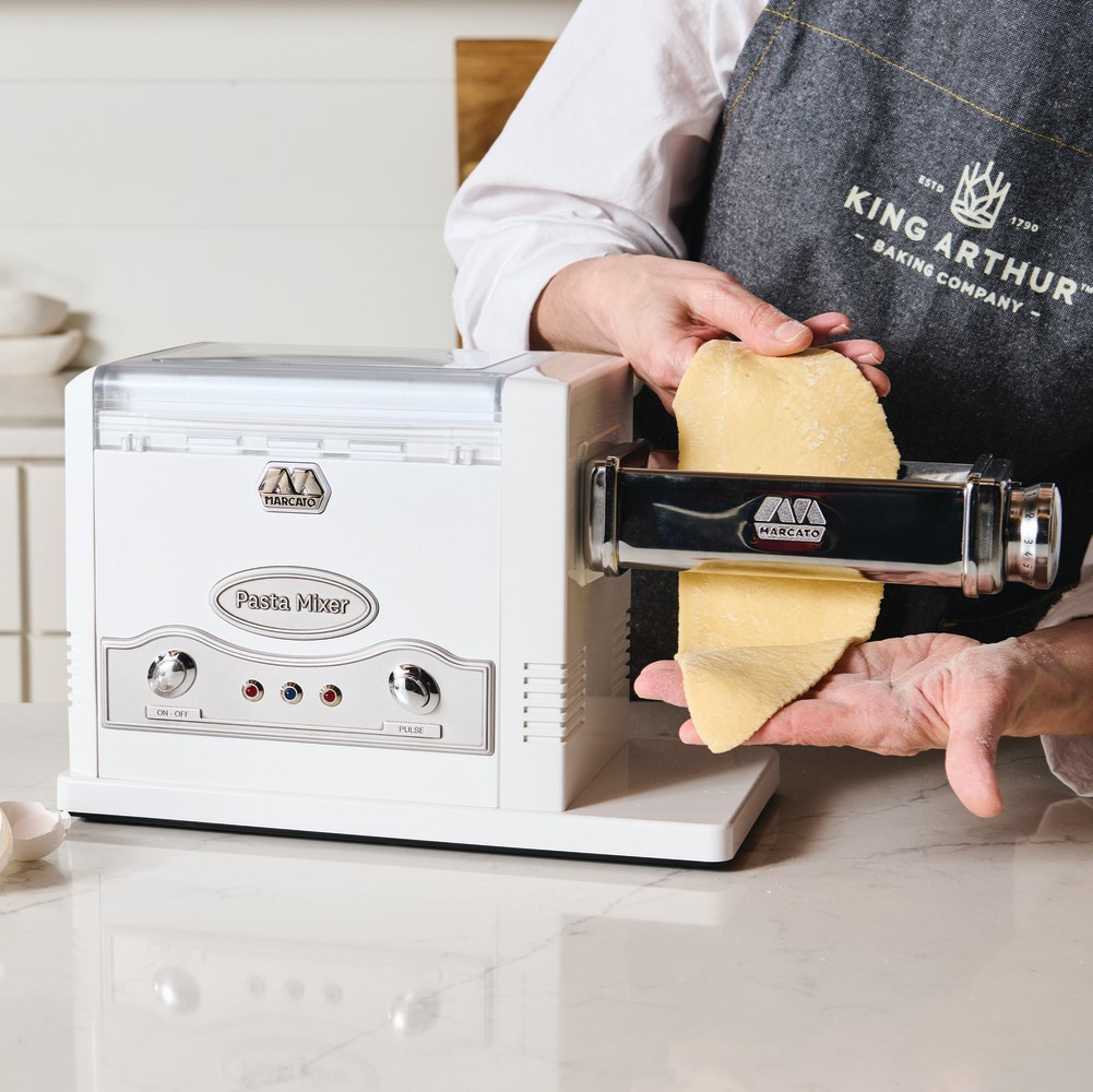 Homemade Pasta Countertop Pasta Maker Marcato Electric Pasta