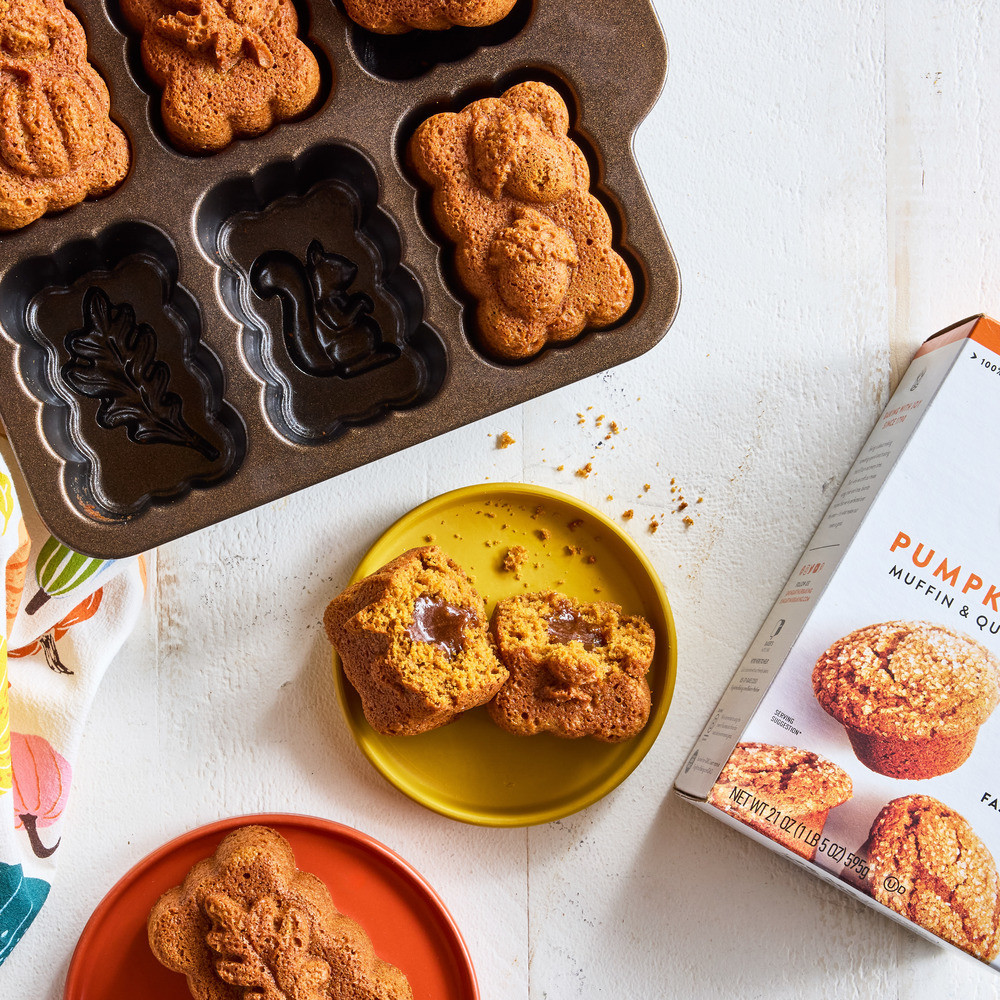 Mini Harvest Pumpkin Loaves Set