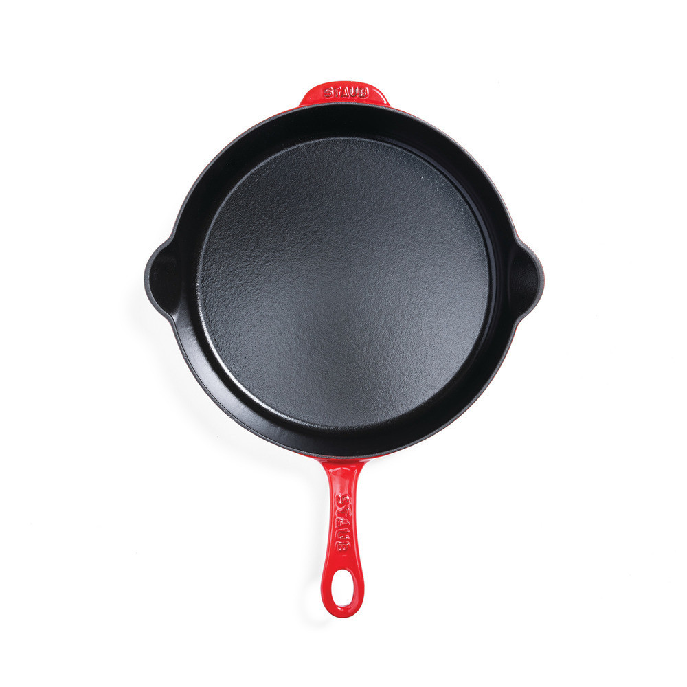 Staub Enameled Cast Iron Traditional Deep Skillets - Thumbnail 4
