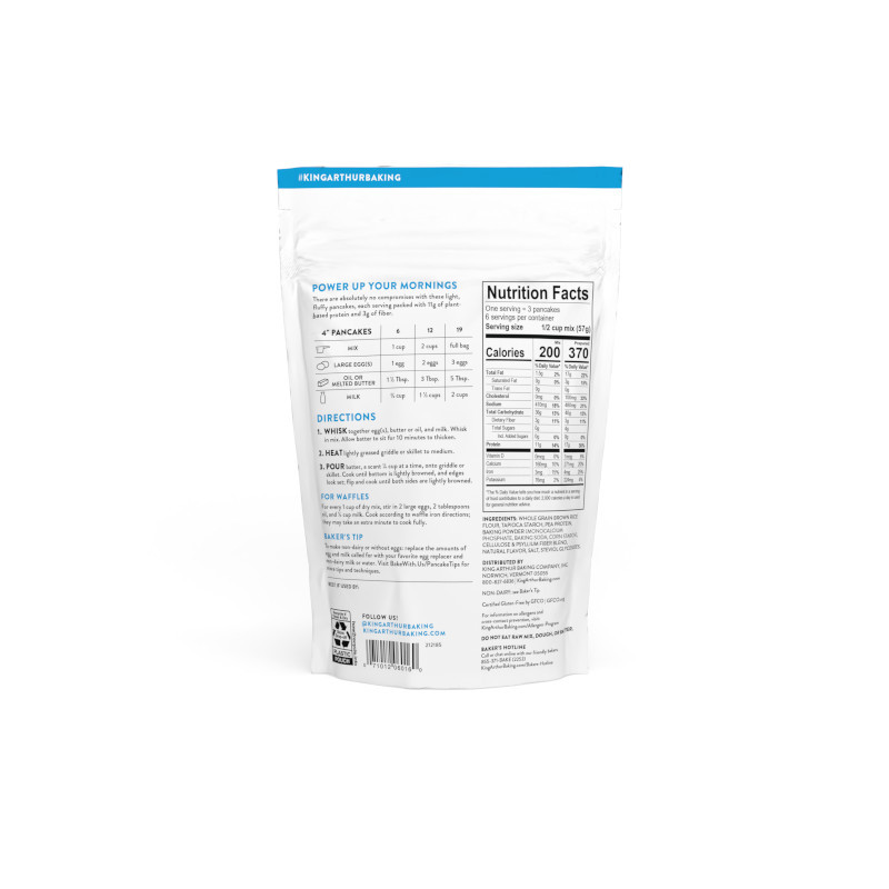 Gluten-Free Protein Pancake Mix King Arthur Baking Company