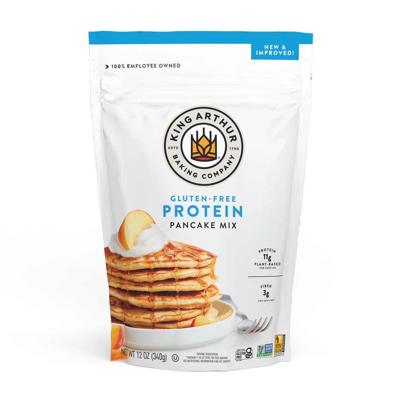 tidligere voksen pulsåre Gluten-Free Protein Pancake Mix - King Arthur Baking Company