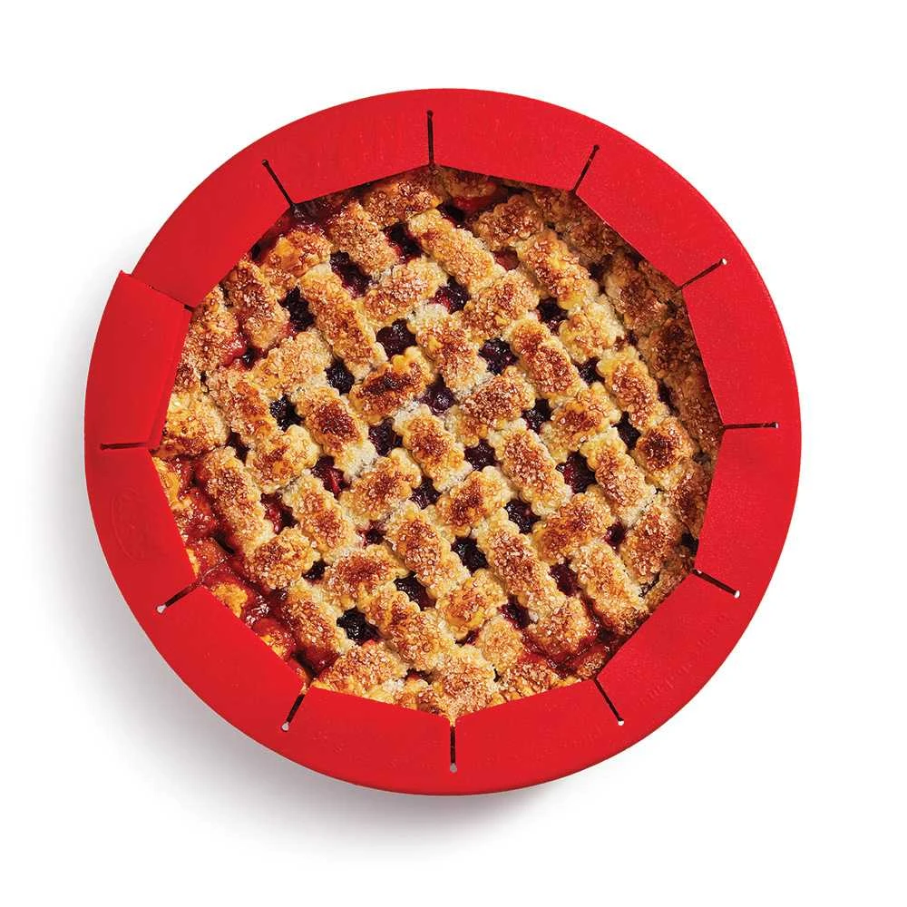 Adjustable Pie Crust Shield