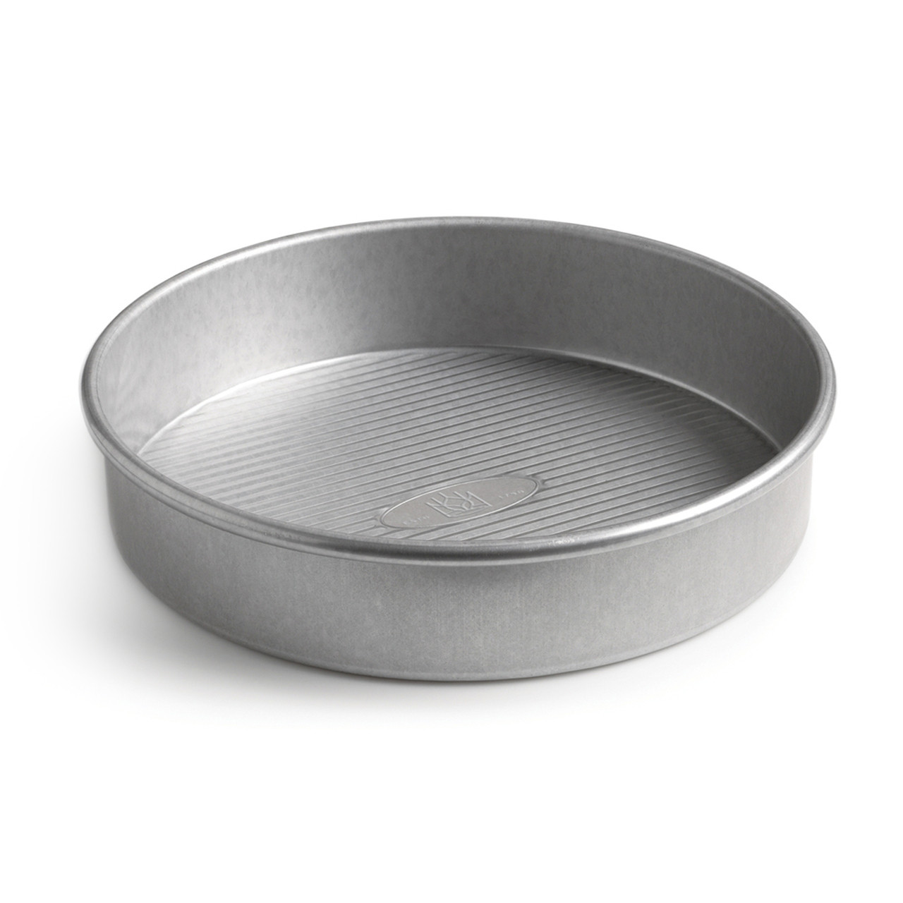 Oster Baker's Glee 9 Inch Aluminum Round Cake Pan in Silver - Walmart.com