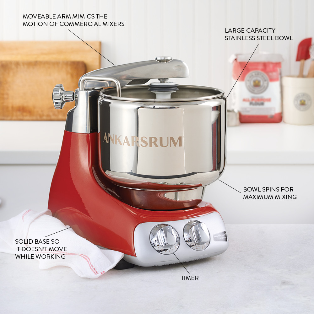 Ankarsrum Original Stand Mixer | King Arthur Baking Ankarsrum Original Stand Mixer | King Arthur Baking