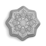 Snowflakes Shortbread and Cake Pan from top., image opens a dialog.