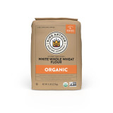 100% Organic White Whole Wheat Flour packaging
