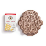 Golden Yellow Cake Mix and Honeycomb Pan Set