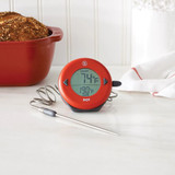 Red DOT® Thermometer on counter top.