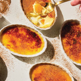 Classic Crème Brûlée made with the Quick-and-Easy Crème Brûlée Mix, image opens a dialog.