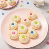 Coconut macaroons with melting morsels