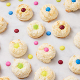 coconut macaroons with melting morsels