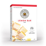 The front of King Arthur Baking Lemon Bar Mix packaging.