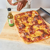 Flaky Puff Crust Pizza