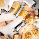 Pasta made with Ankarsrum Pasta Roller & Cutter Kit