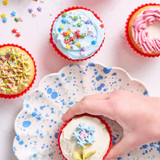 Cupcakes made with Cupcake Party Kit