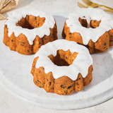 Golden Fruitcake Bundt cakes made with Golden Fruitcake Bundle