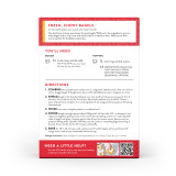 Classic Chewy Bagel Mix Kit back of packaging