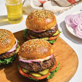 Golden Wheat Hamburger Buns Bundle