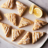 Lemon Scones made with King Arthur Lemon Extract