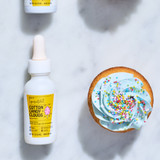 Cupcakes made with Supernatural Flavors Cotton Candy Clouds
