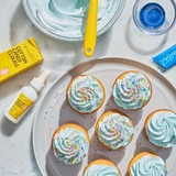 Cupcakes made with Supernatural Flavors Cotton Candy Clouds