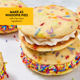 Whoopie pies made with Confetti Cake & Cupcake Mix