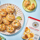 Street Corn Biscuits made with the Street Corn Scone and Biscuit Mix