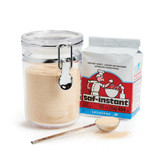Complete Yeast Set with SAF red yeast, yeast spoon, and canister.