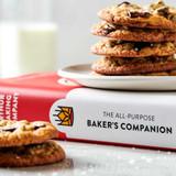 Chewy chocolate chip cookies with King Arthur Baker's Companion
