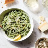 Fresh Herb Pasta in a bowl