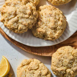 Scones made with Lemon-Ginger Scone Mix