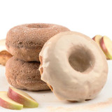 Doughnuts made with  Apple Cinnamon Doughnut Mix