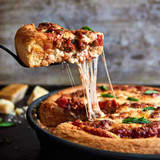 Chicago-Style Deep Dish Pizza made with Pizza Seasoning