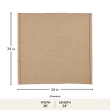 Baker's Couche dimensions
