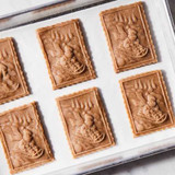 Springerle cookies made with speculaas spice