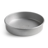 Choice 9 x 3 Round Straight Sided Aluminum Cake Pan