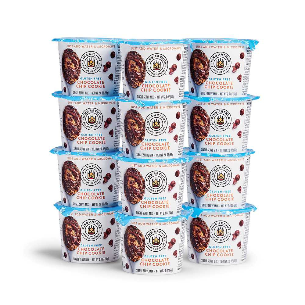 KING ARTHUR GLUTEN FREE SINGLE SERVE SUPER FUDGE BROWNIE MIX visual data 7