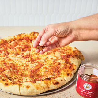 Pizza with Smoky Spicy Seasoning