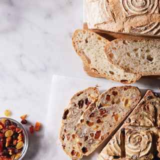 Rustic sourdough made two ways. Made in the Round Brotform