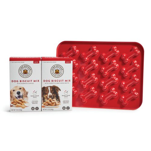 Dog Bone Variety Mix and Pan Set