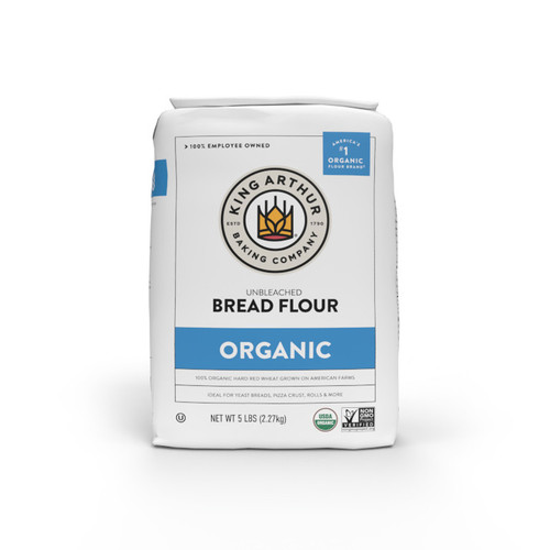 Organic Bread Flour packaging