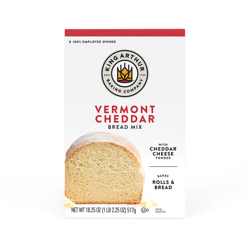 Vermont Cheddar Bread Mix packaging
