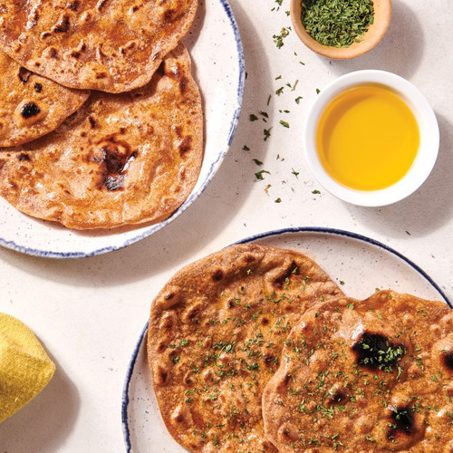 Chapati made with Regeneratively-Grown Climate Blend