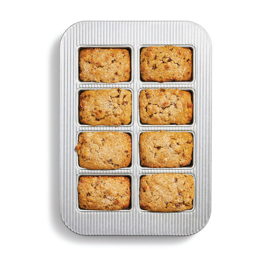 Apple Cinnamon bread baked in the mini loaf pan
