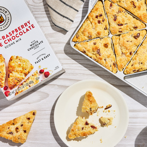 Mini Cran-Raspberry White Chocolate Scone Set